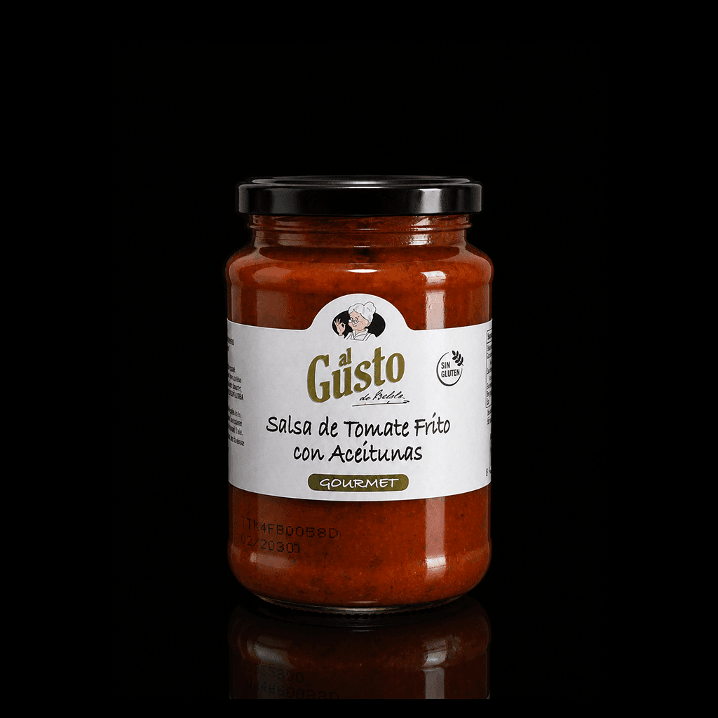 Fried Tomato with Olives